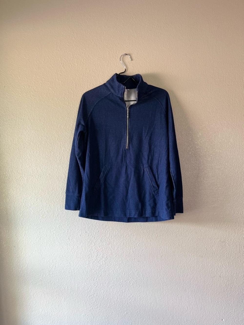 LULUS B.  Tucker + Tate Navy Quarter-Zip Pullover
